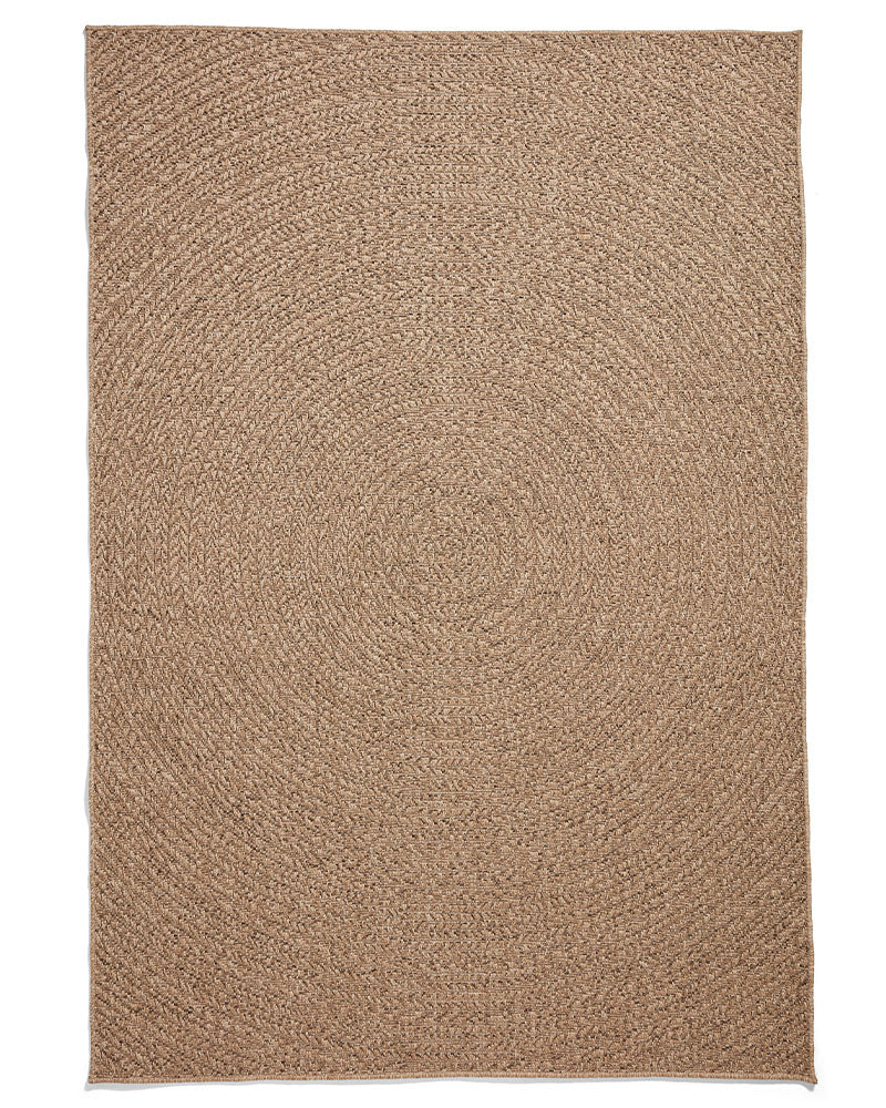 NOMAD 5004 INDOOR OUTDOOR FLATWEAVE FAUX JUTE RUG