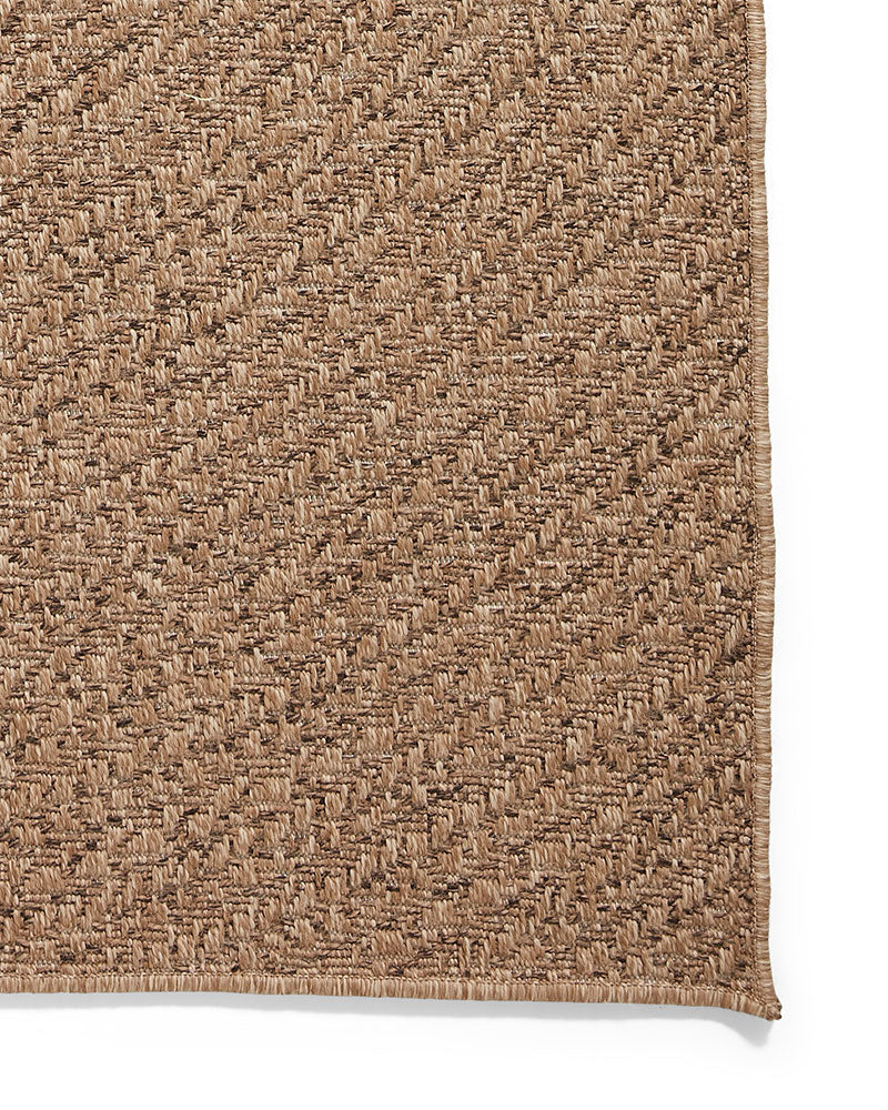 NOMAD 5004 INDOOR OUTDOOR FLATWEAVE FAUX JUTE RUG