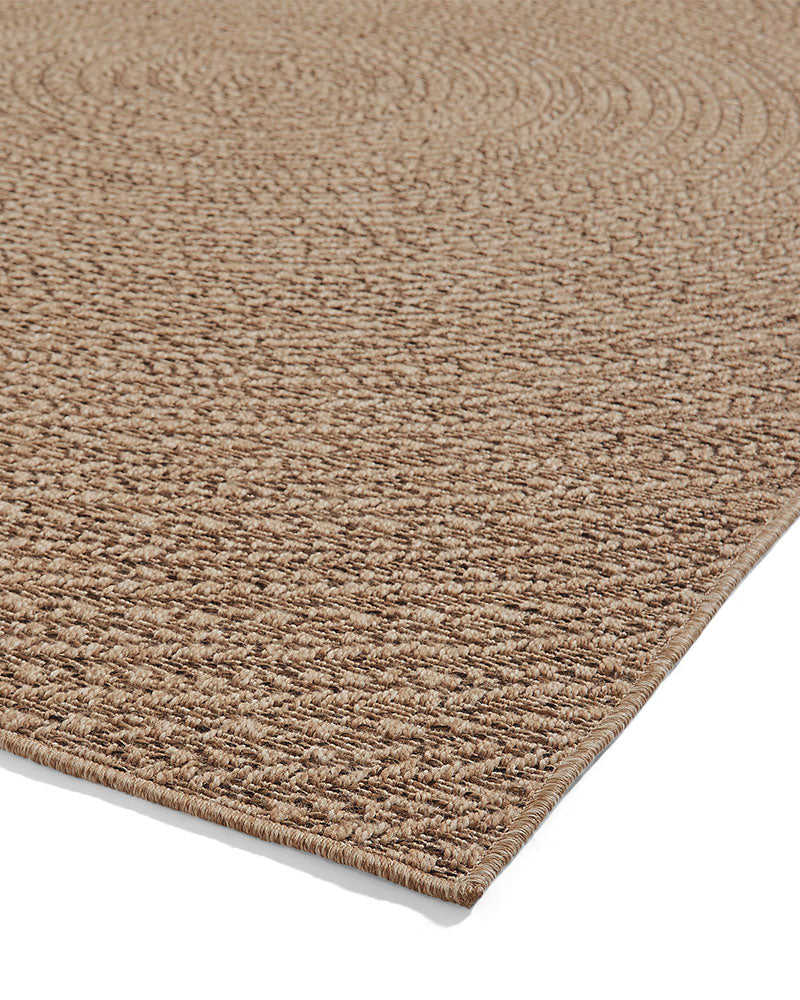 NOMAD 5004 INDOOR OUTDOOR FLATWEAVE FAUX JUTE RUG