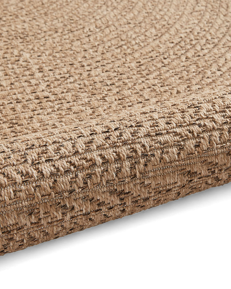 NOMAD 5004 INDOOR OUTDOOR FLATWEAVE FAUX JUTE RUG