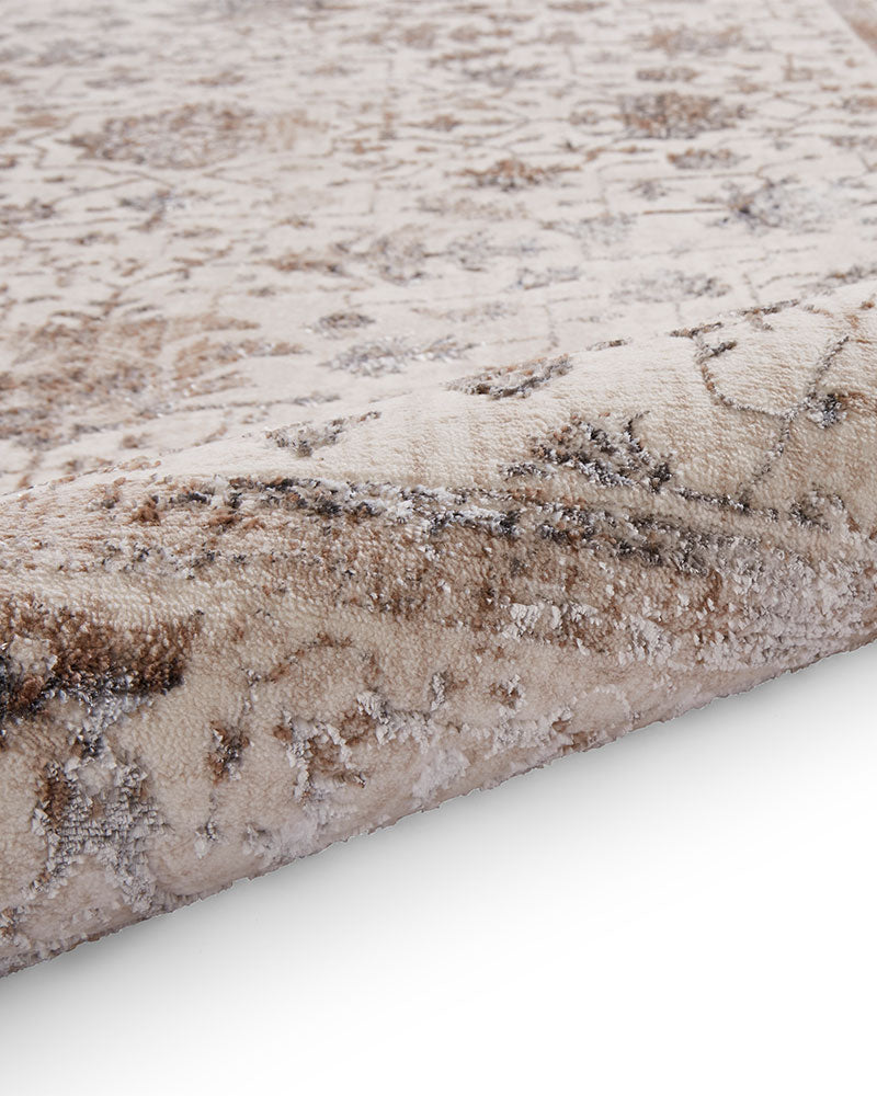 CREATION METALLIC 50112 BEIGE SILVER TRADITIONAL VINTAGE STYLE