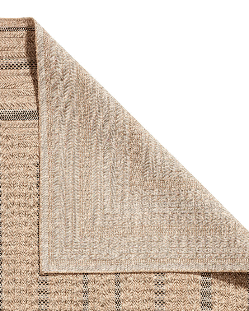 NOMAD 5021 INDOOR OUTDOOR FLATWEAVE FAUX JUTE RUG
