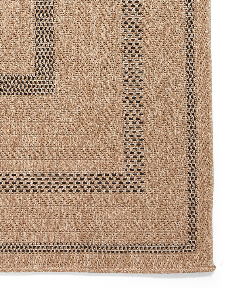 NOMAD 5021 INDOOR OUTDOOR FLATWEAVE FAUX JUTE RUG