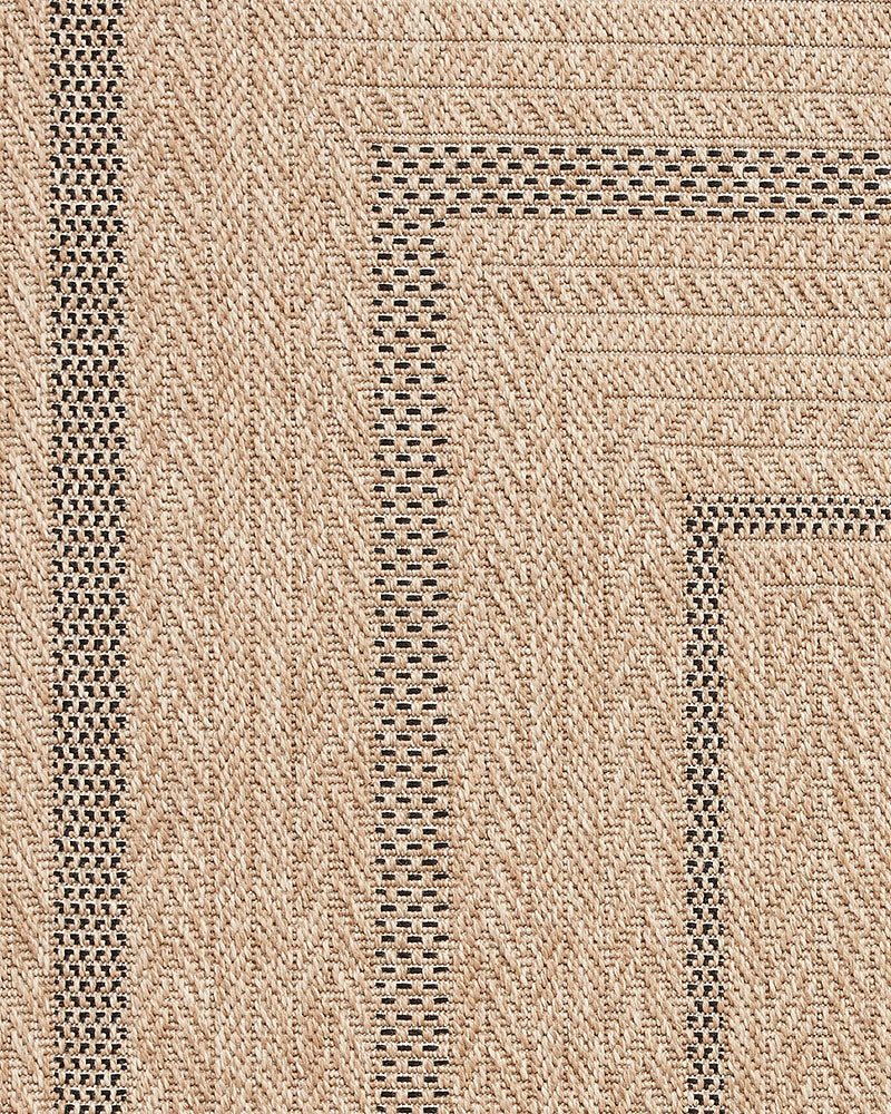 NOMAD 5021 INDOOR OUTDOOR FLATWEAVE FAUX JUTE RUG