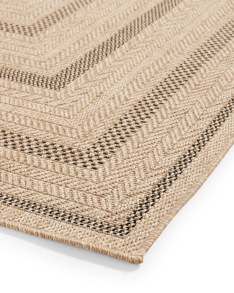 NOMAD 5021 INDOOR OUTDOOR FLATWEAVE FAUX JUTE RUG