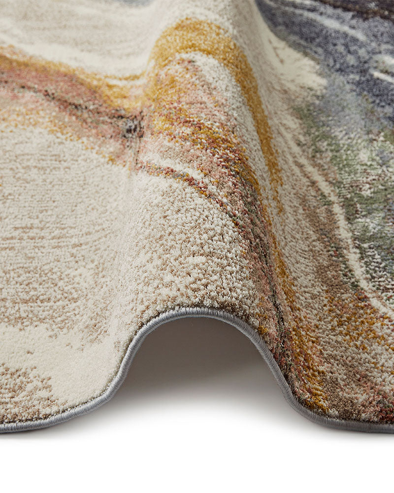 AMARA AMA102 PEARL MIDNIGHT ABSTRACT RUG