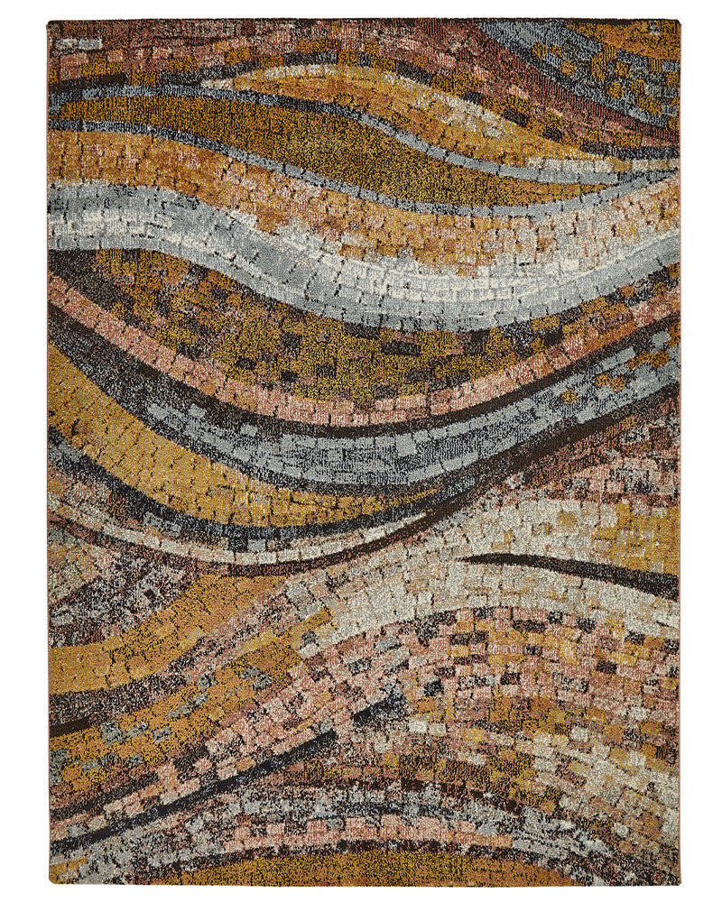 AMARA AMA105 BRONZE ABSTRACT RUG