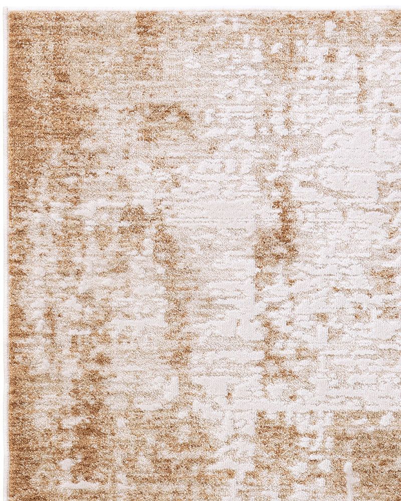 ANDERS AN02 TERRECOTTA BEIGE ABSTRACT MODERN RUG