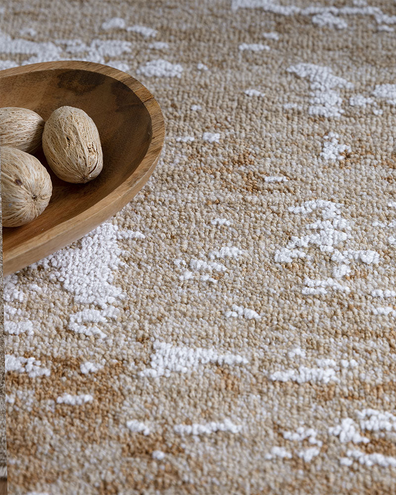 ANDERS AN03 TERRECOTTA BEIGE ABSTRACT MODERN RUG