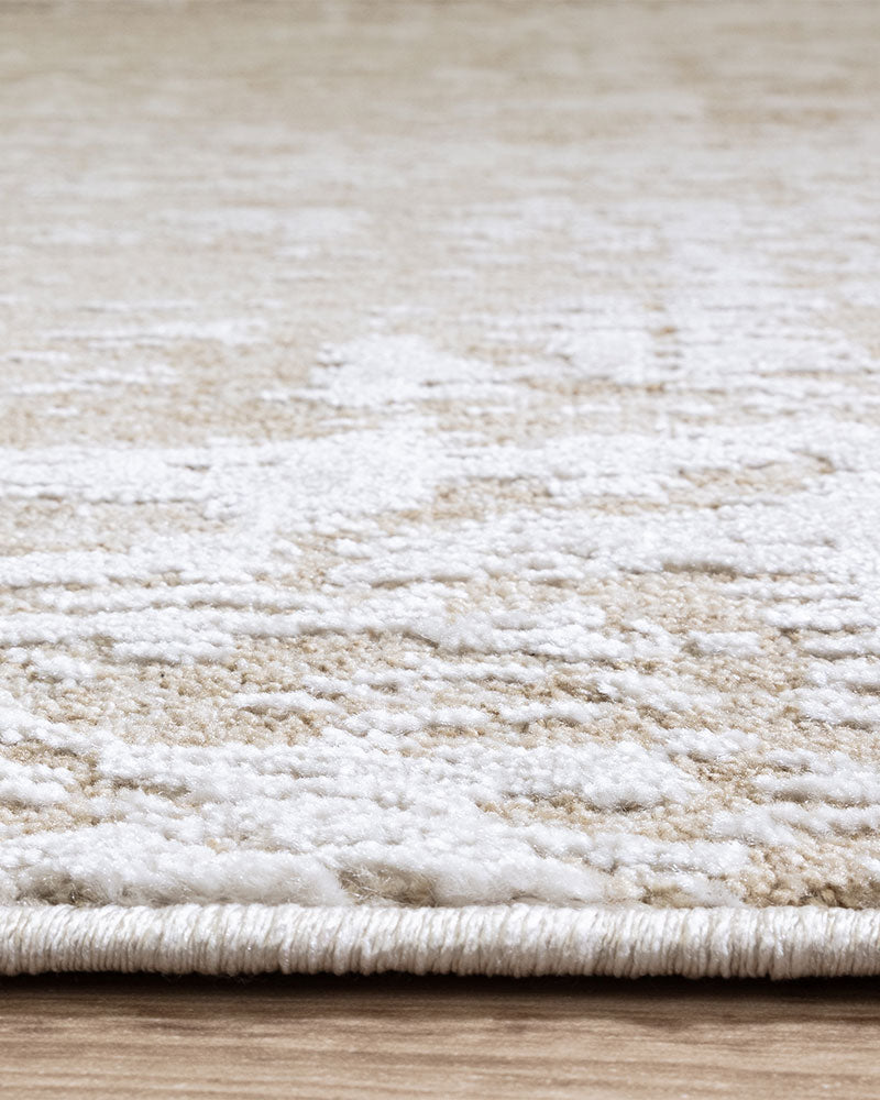 ANDERS AN04 BEIGE ABSTRACT MODERN RUG