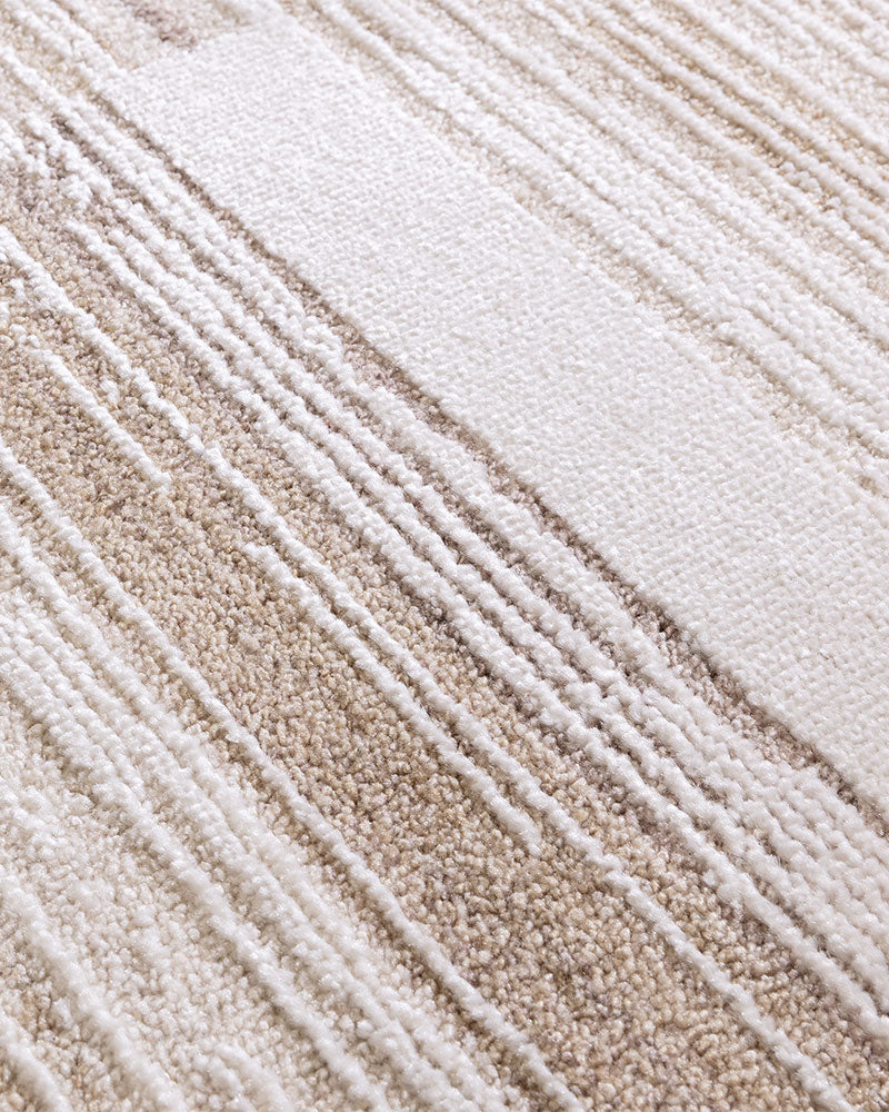 ANDERS AN08 BEIGE MULTI MODERN RUG