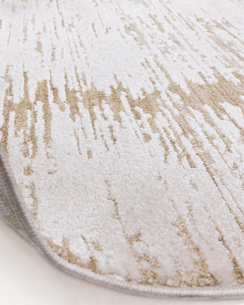 ANDERS AN13 BEIGE ABSTRACT MODERN RUG