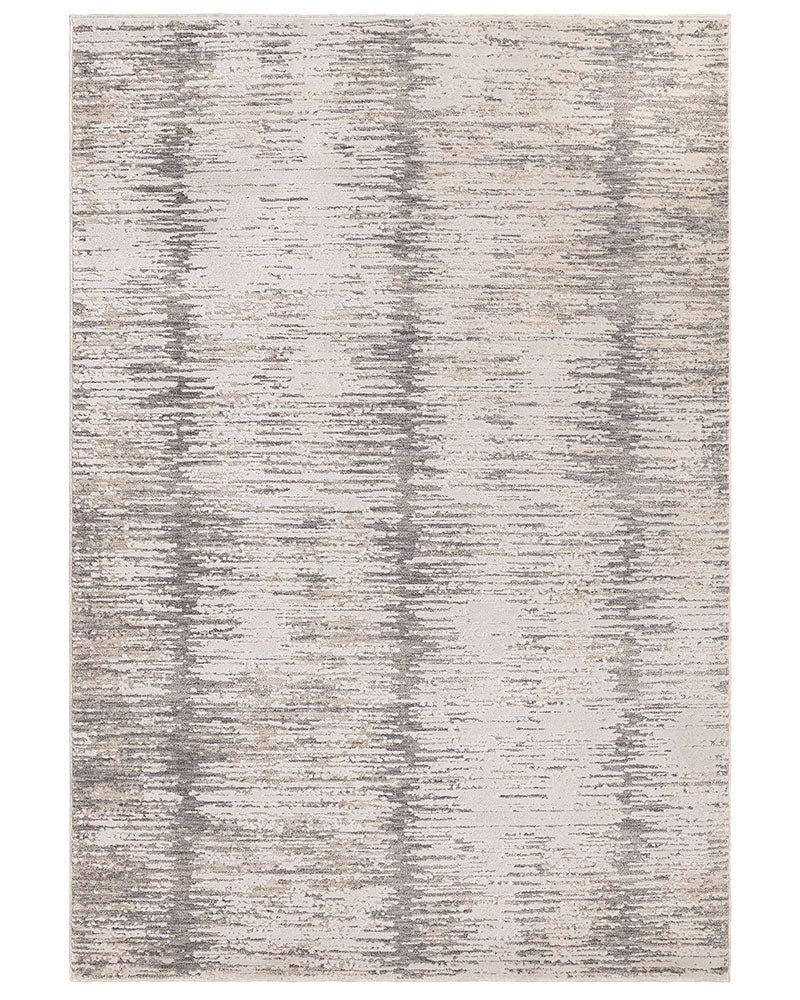 ANDERS AN14 GREY ABSTRACT MODERN RUG