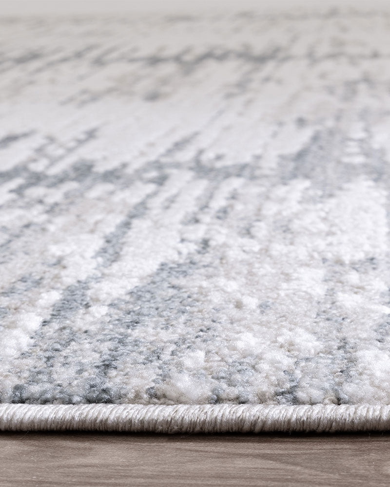 ANDERS AN14 GREY ABSTRACT MODERN RUG