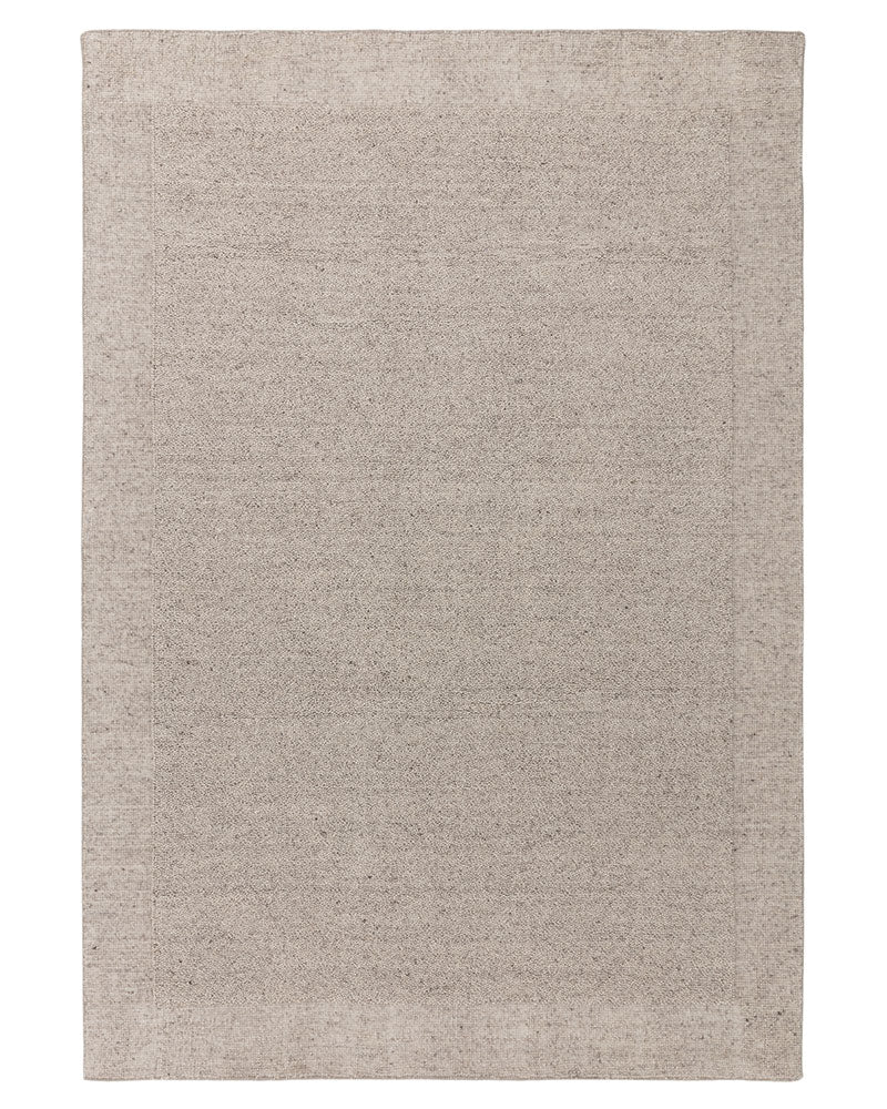 LARSON BEIGE NATURAL WOOL LOOP RUG