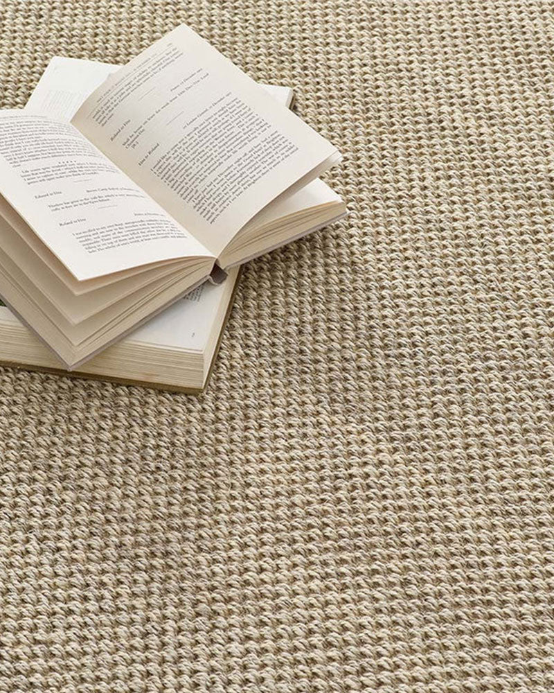 ORIGINS SISAL NATURAL LIGHT BEIGE WITH SAND BORDER RUG
