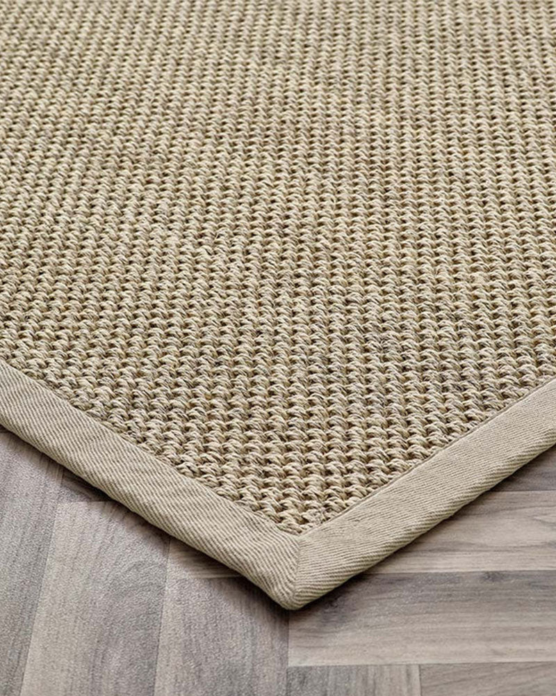 ORIGINS SISAL NATURAL LIGHT BEIGE WITH SAND BORDER RUG