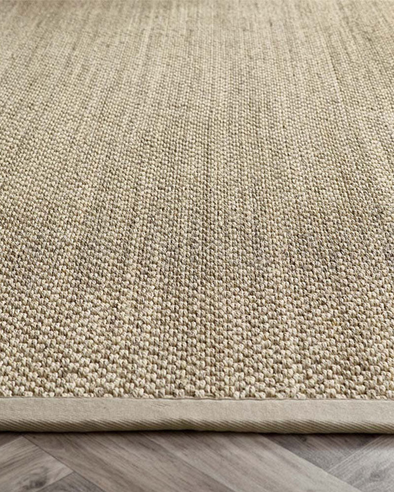 ORIGINS SISAL NATURAL LIGHT BEIGE WITH SAND BORDER RUG