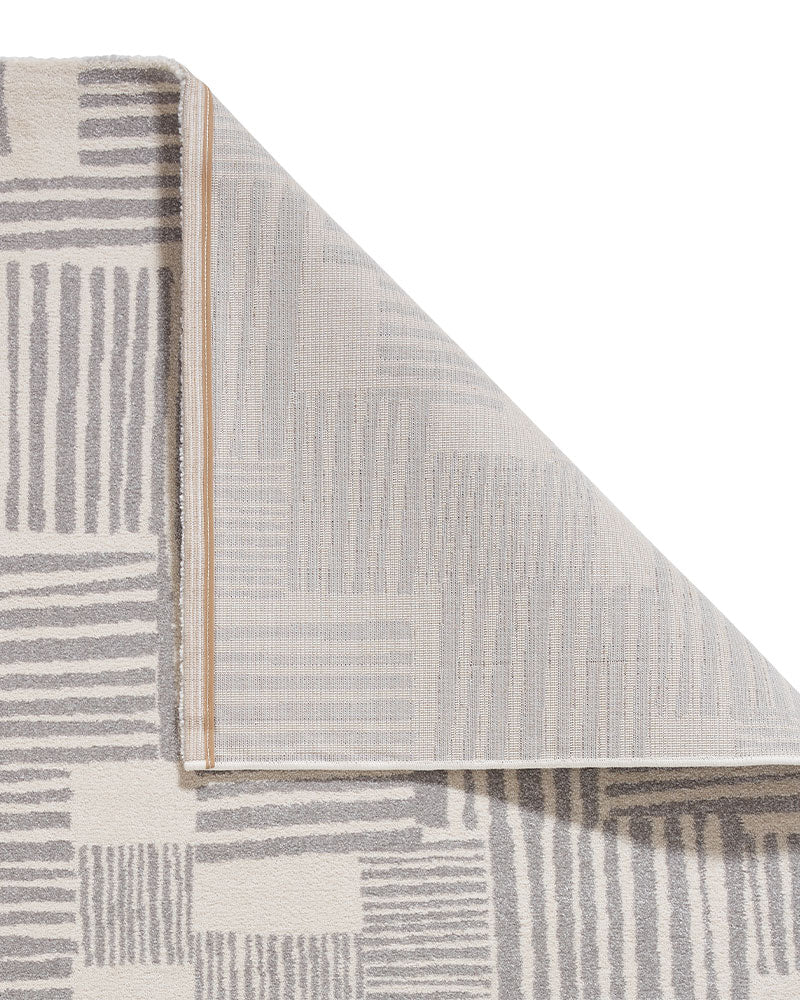 CATHERINE LANSFIELD BLOCKS GREY RUG
