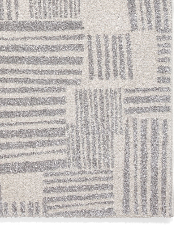 CATHERINE LANSFIELD BLOCKS GREY RUG