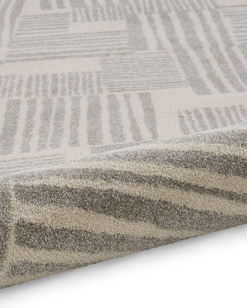 CATHERINE LANSFIELD BLOCKS GREY RUG