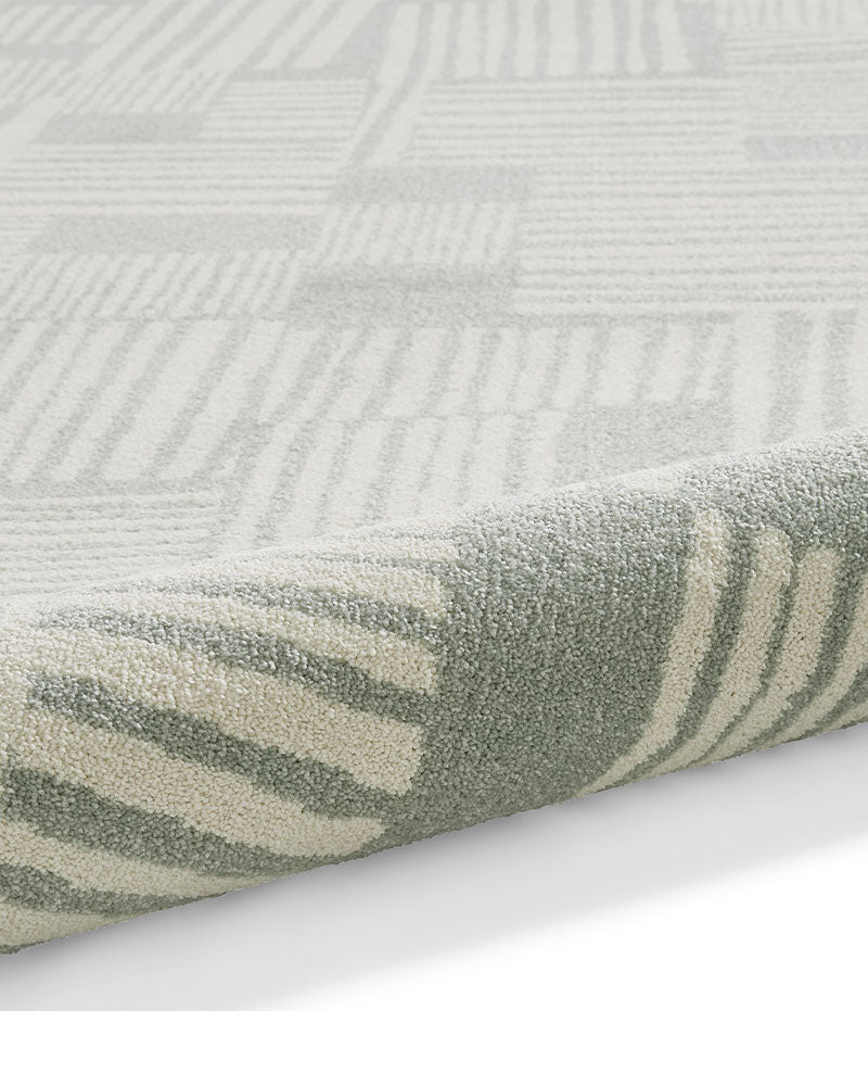 CATHERINE LANSFIELD BLOCKS SAGE GREEN RUG