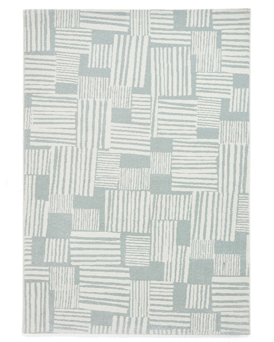 CATHERINE LANSFIELD BLOCKS SAGE GREEN RUG