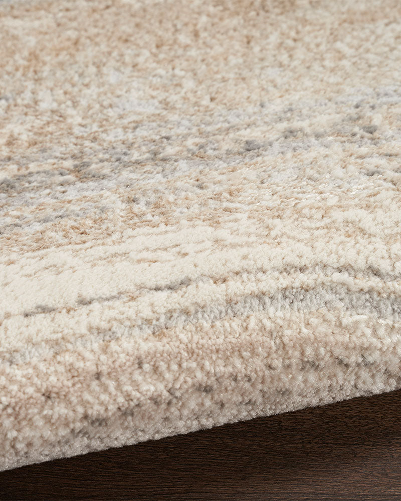 BRUSHSTROKES BSK03 CREAM GREY RUG