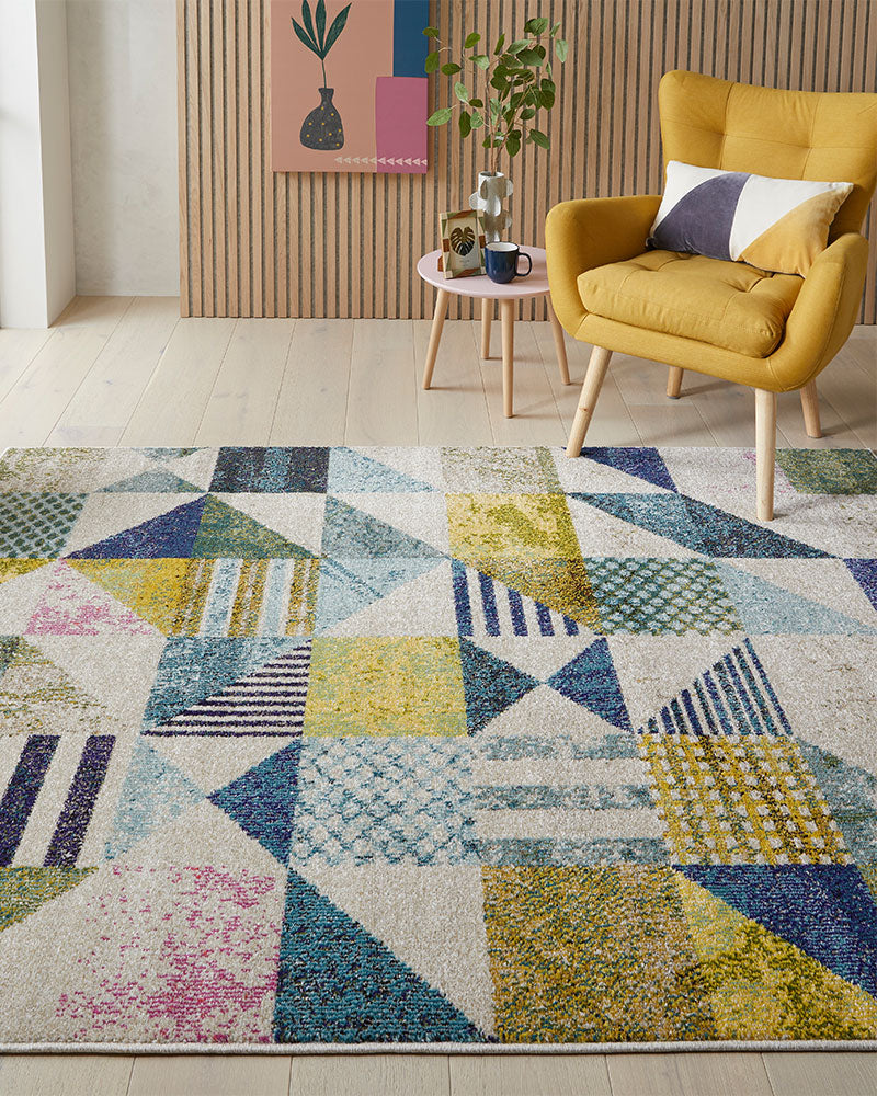 CARNAVAL CAR01 MULTI BRIGHT RUG