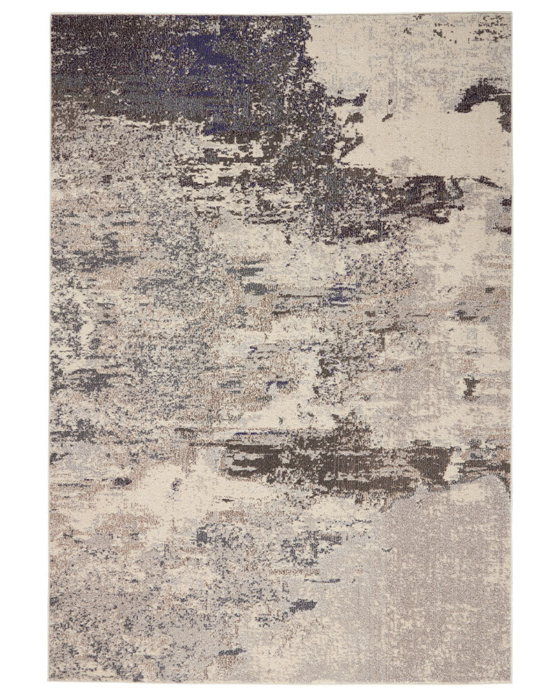 CELESTIAL CES02 IVORY GREY BEIGE MULTICOLOUR ABSTACT