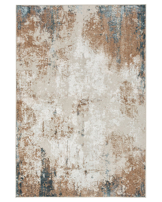 GLITZ GLZ06 TAUMT ABSTRACT TAUPE GOLD