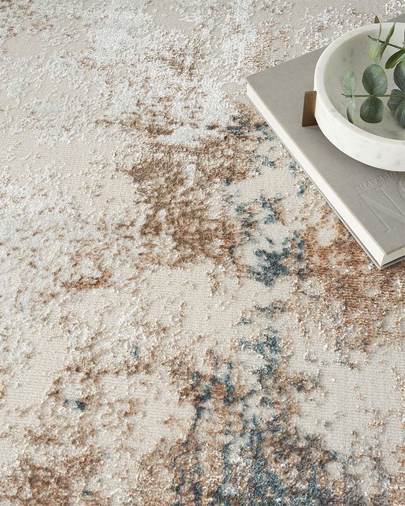 GLITZ GLZ06 TAUMT ABSTRACT TAUPE GOLD