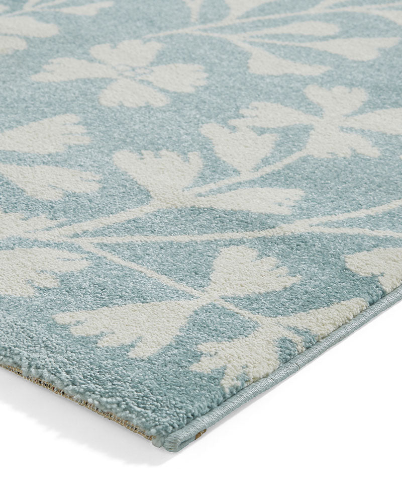 CATHERINE LANSFIELD GRACE FLORAL BLUE RUG