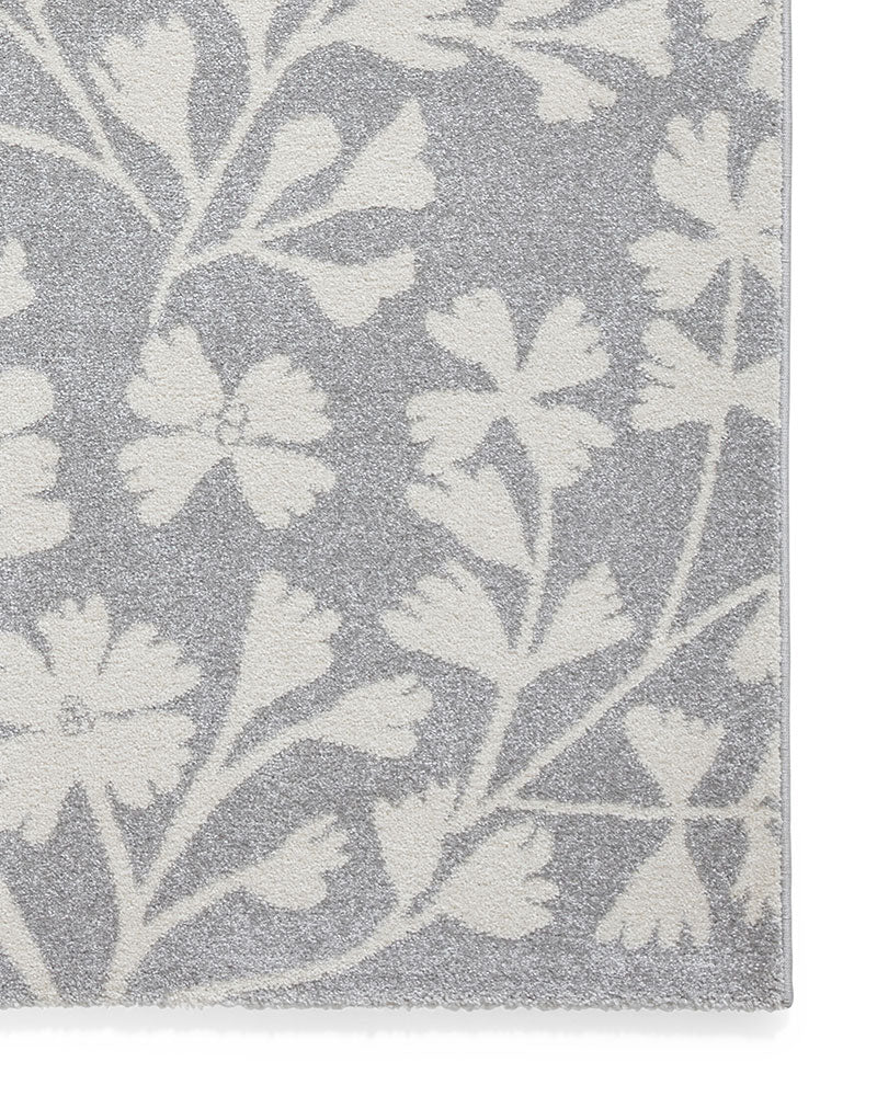 CATHERINE LANSFIELD GRACE FLORAL GREY RUG