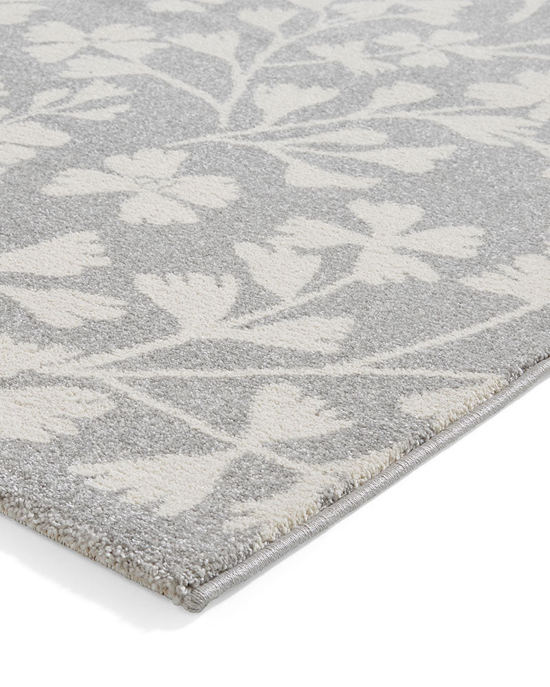 CATHERINE LANSFIELD GRACE FLORAL GREY RUG