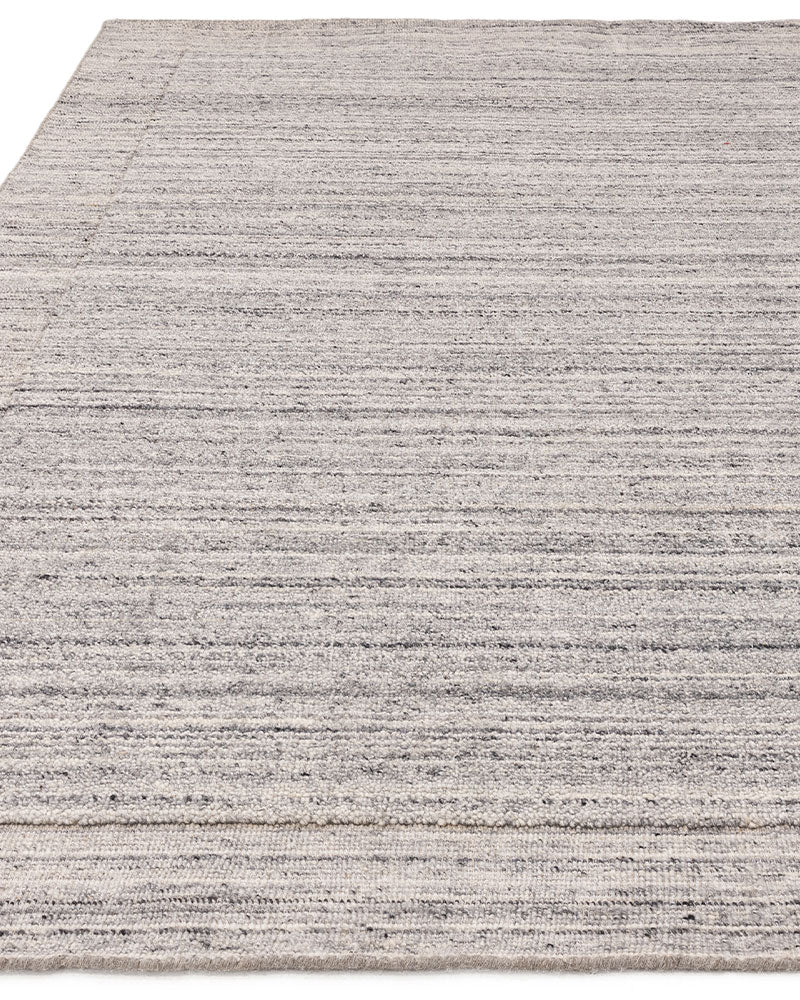 LARSON GREY WOOL LOOP RUG