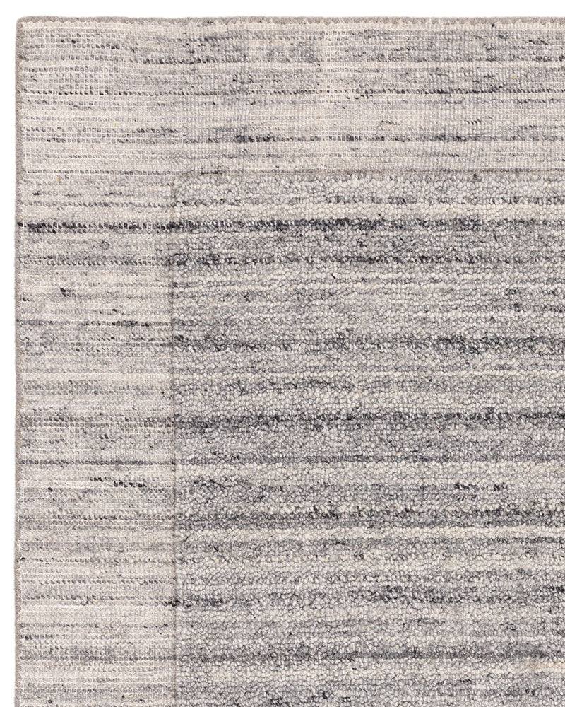 LARSON GREY WOOL LOOP RUG
