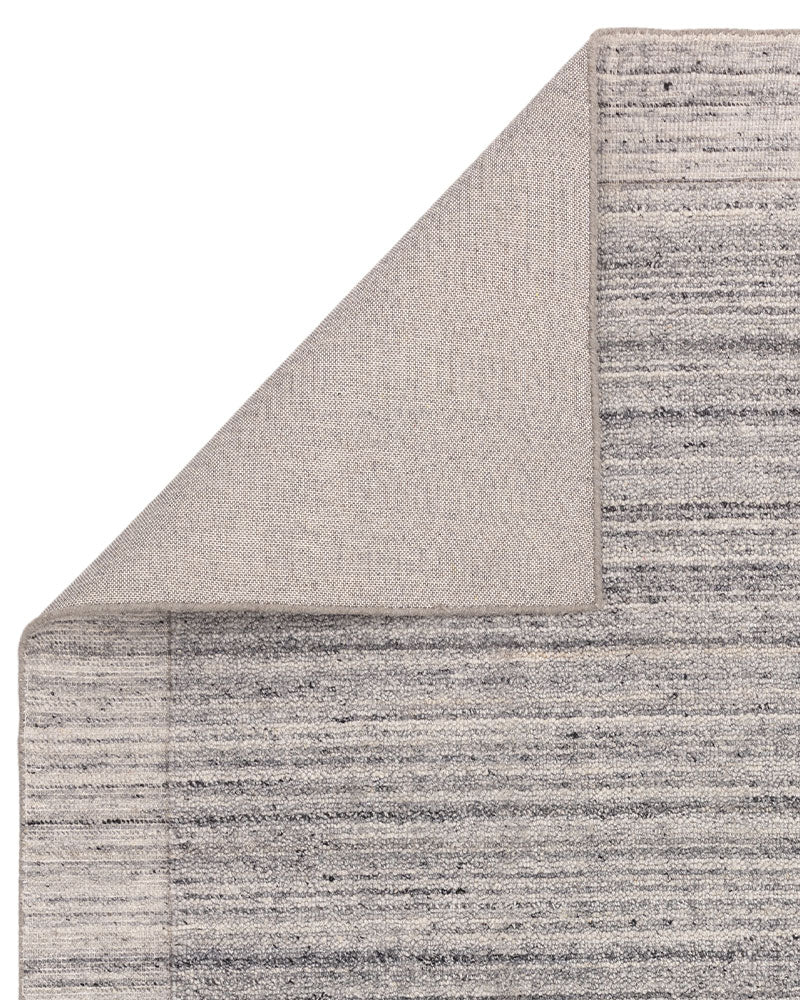 LARSON GREY WOOL LOOP RUG
