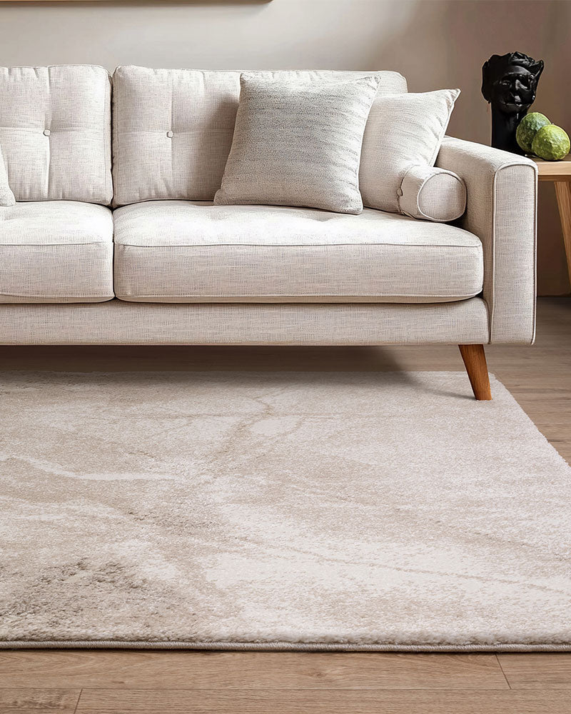 MIRAGE HAZE BEIGE DEEP PILE RUG