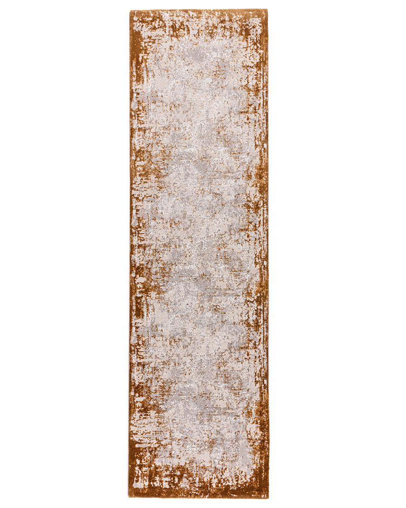 KUZA BORDER TERRACOTTA RUNNER 66X240CM