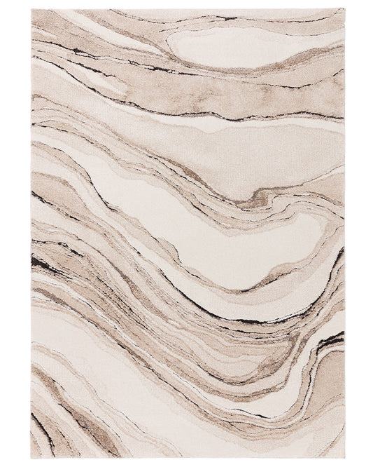 MIRAGE QUARTZ BEIGE DEEP PILE RUG