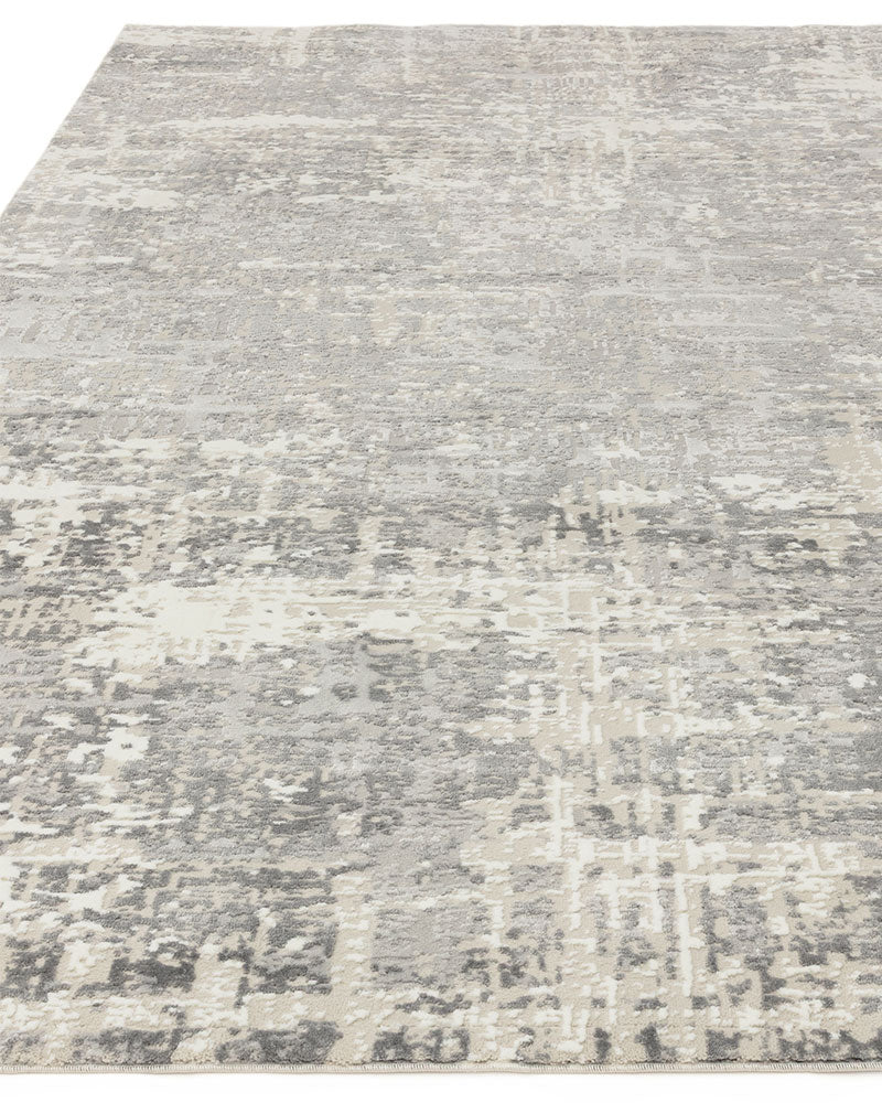 STELLAR ST12 GREY MODERN ABSTRACT HIGH SHINE RUG (Copy)