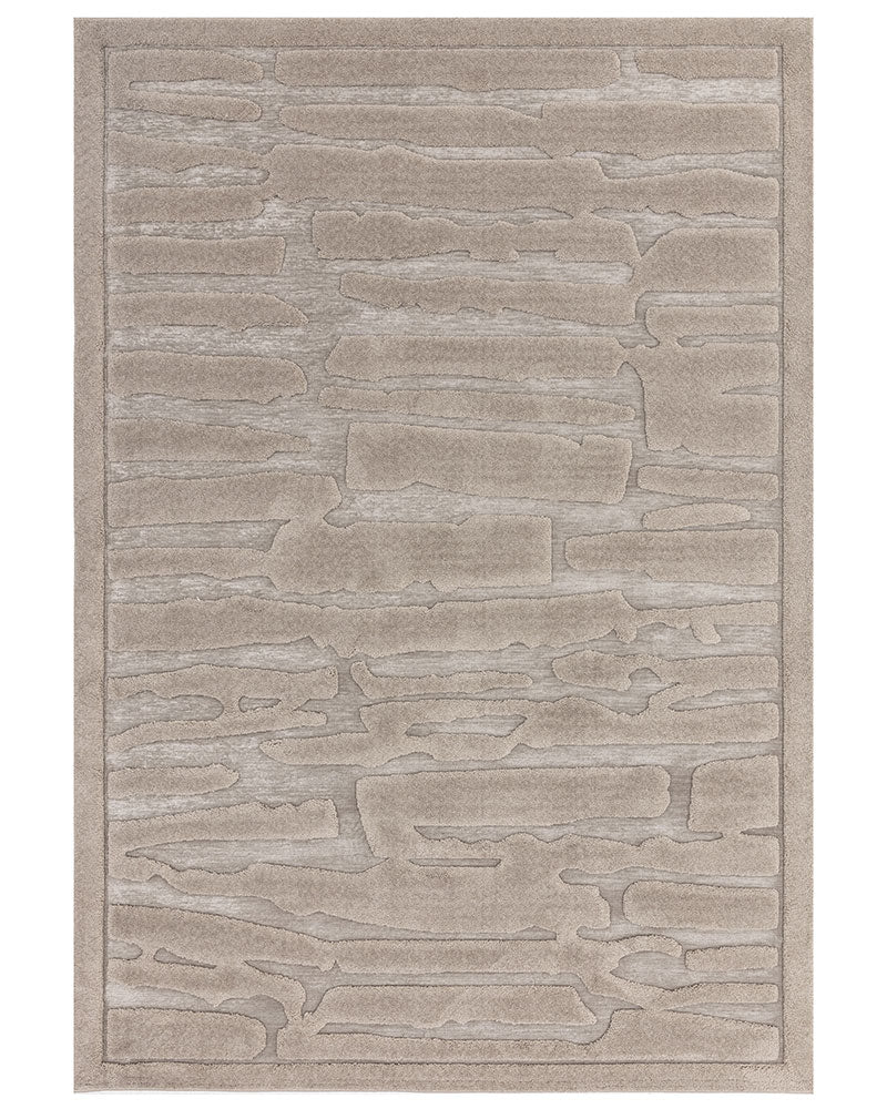 VALLEY 06 NATURAL PATH SCANDI CARVED RUG