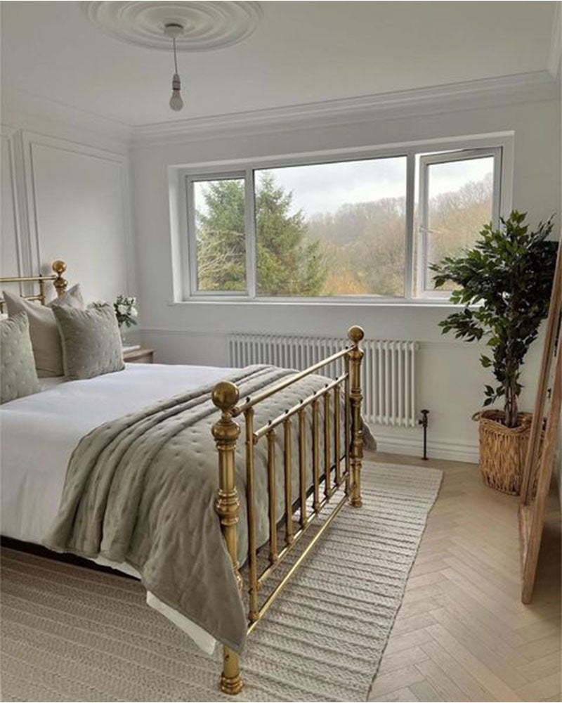 GRAYSON TEXTURED CHUNKY WEAVE CREAM RUG