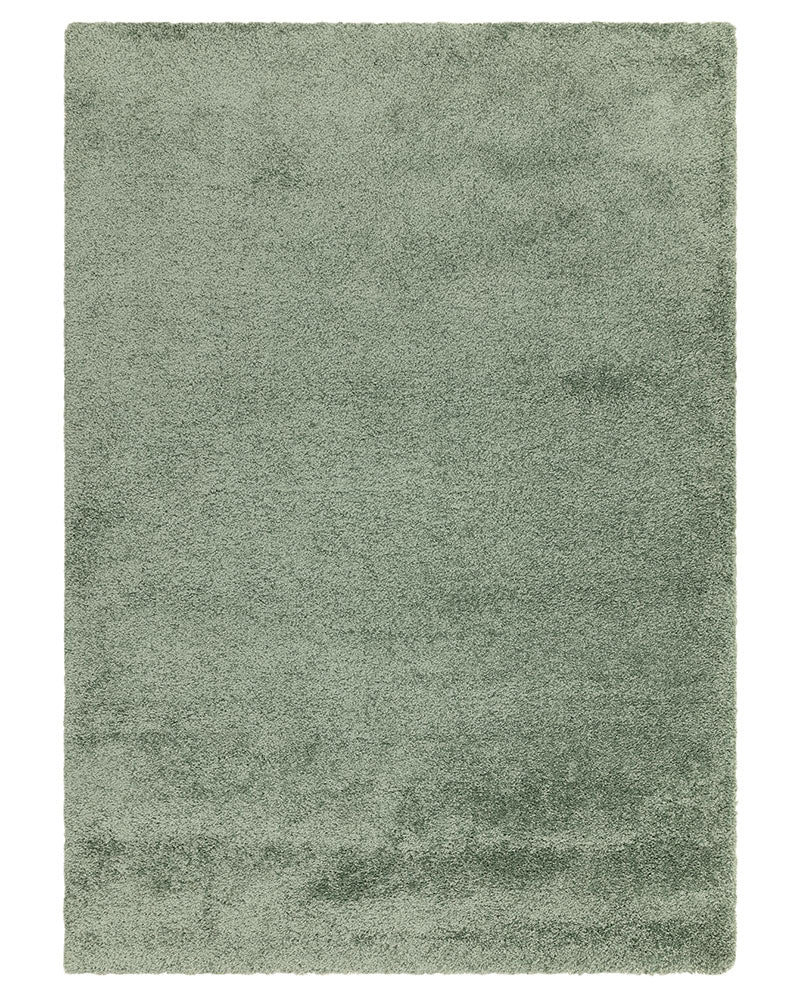 ATLAS SAGE GREEN THICK SHAGGY RUG