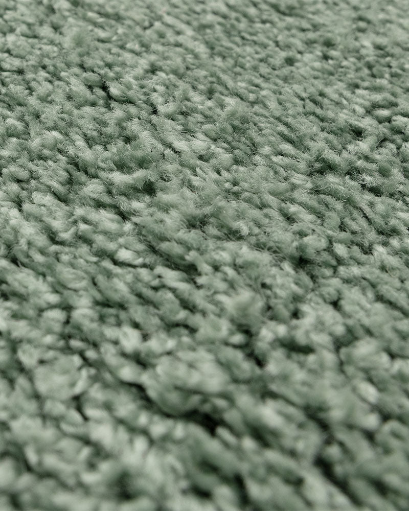 ATLAS SAGE GREEN THICK SHAGGY RUG