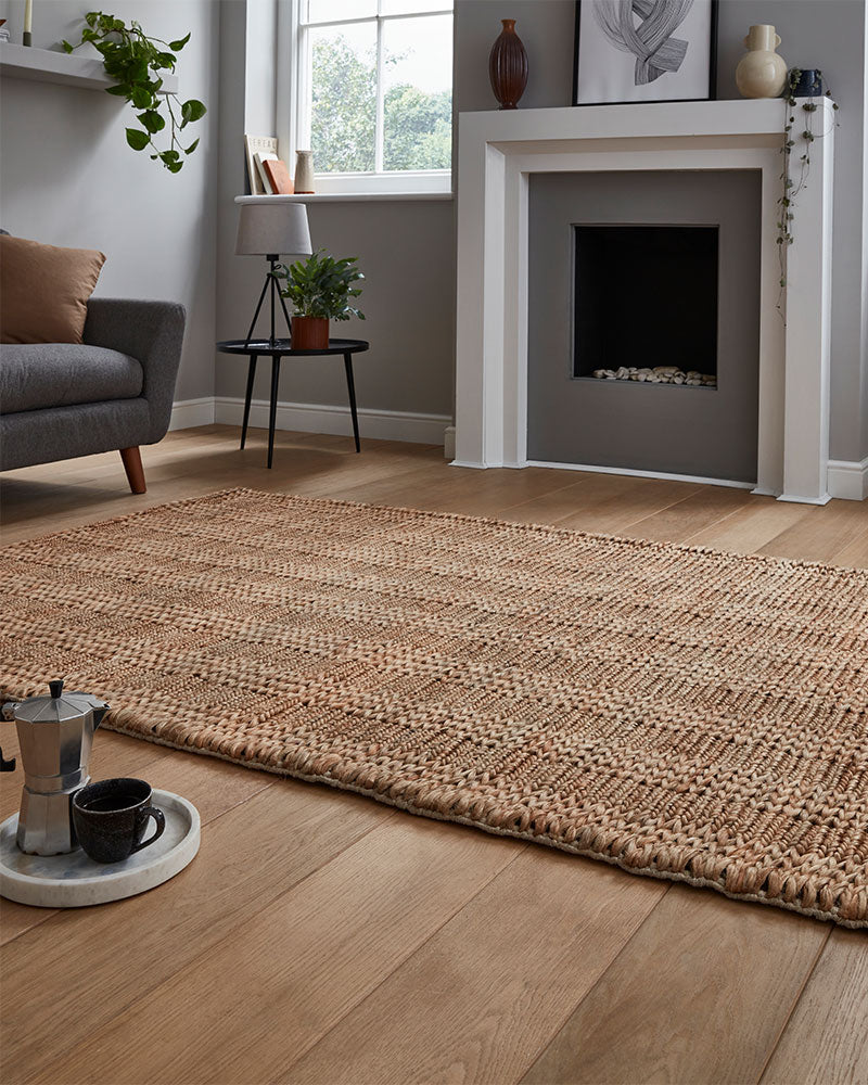 BAZAAR FLATWEAVE JUTE RUG 17965 NATURAL