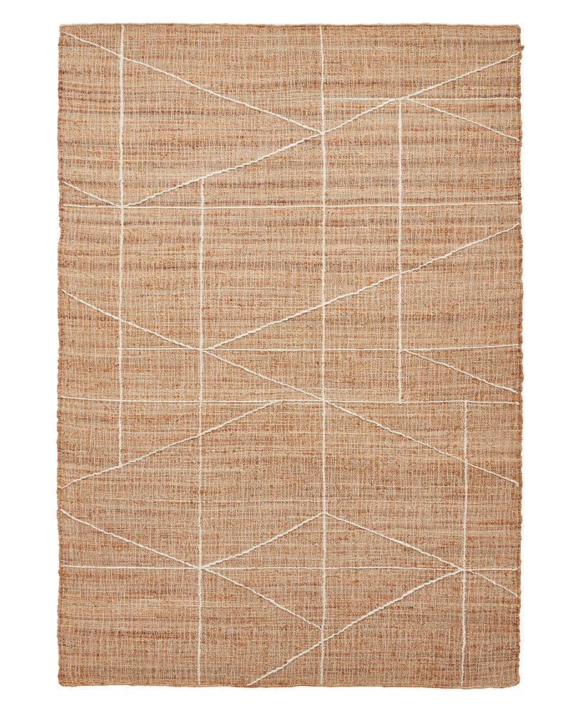 BAZAAR FLATWEAVE JUTE RUG 24875 NATURAL