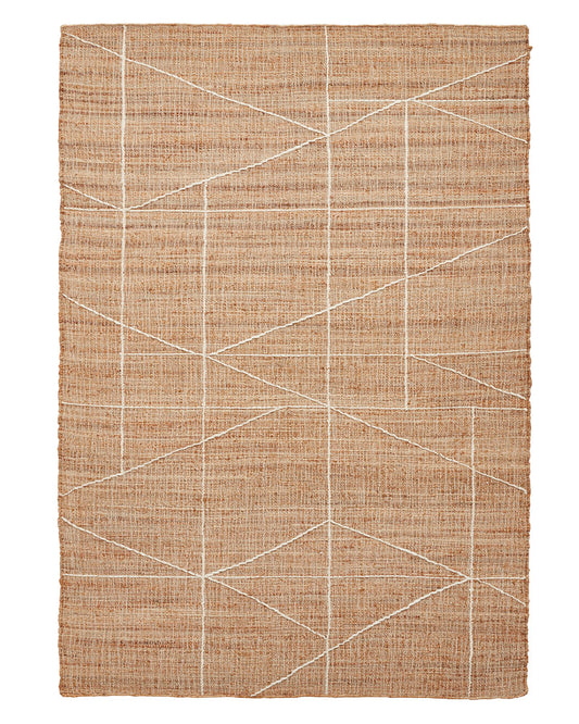 BAZAAR FLATWEAVE JUTE RUG 24875 NATURAL