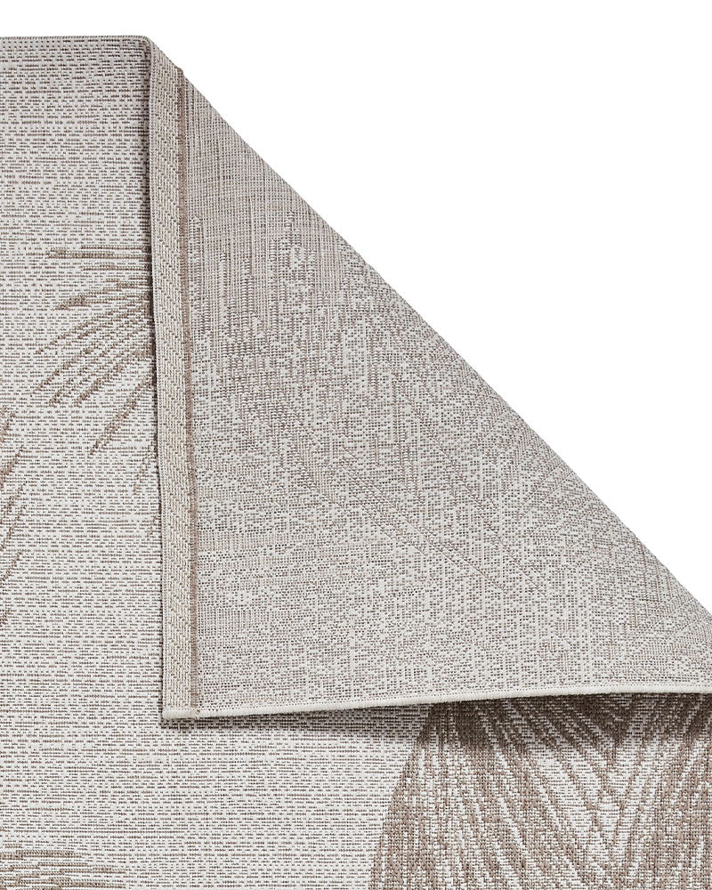 MIAMI BEIGE PALM A444 INDOOR / OUTDOOR RUG